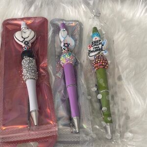 Decorative Pens with Charms